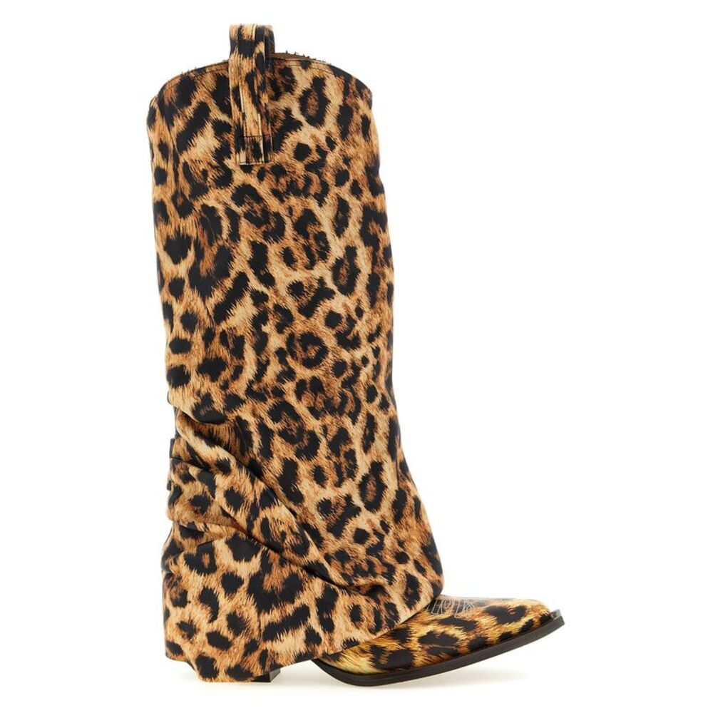 R13 Brown Cowhide Chelsea Women's Boots